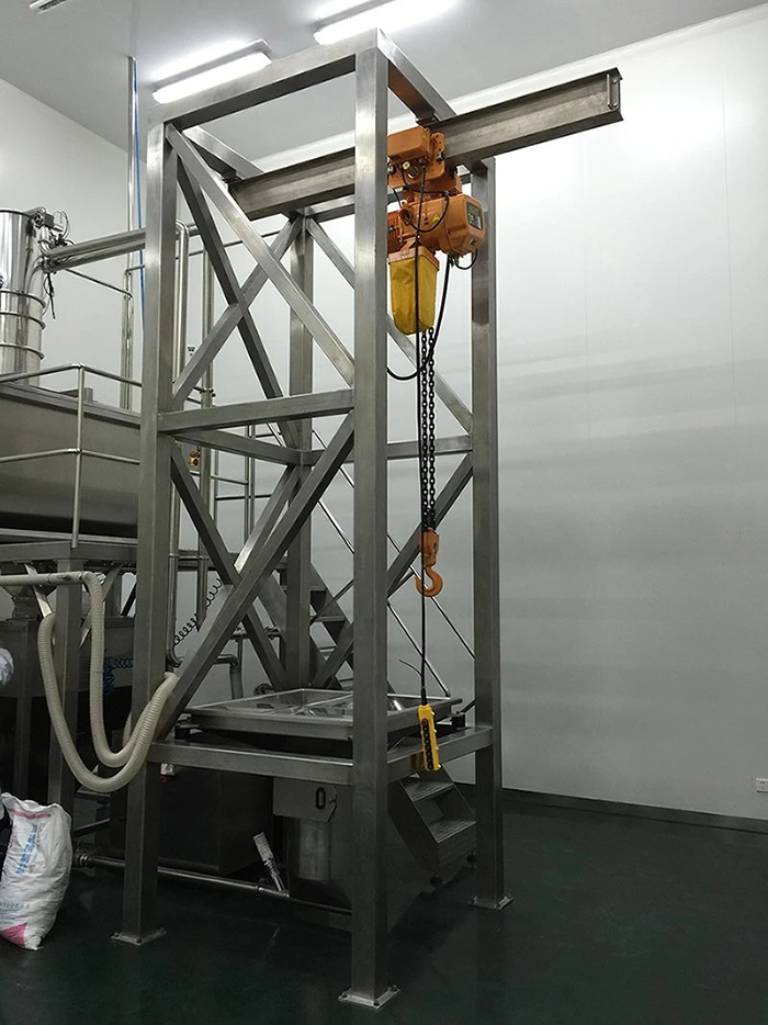 Big Bag Discharge Station