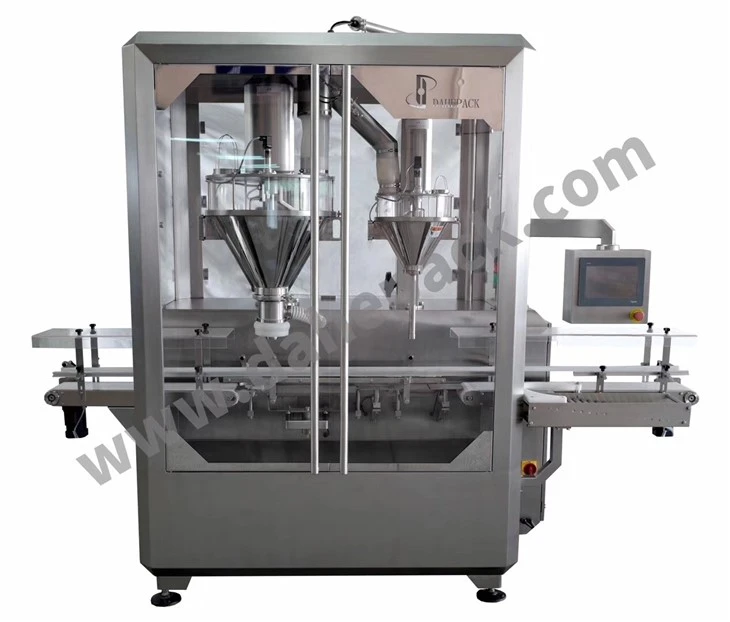 Milk Powder Filling Nitrogen Flushing And Seaming Line
