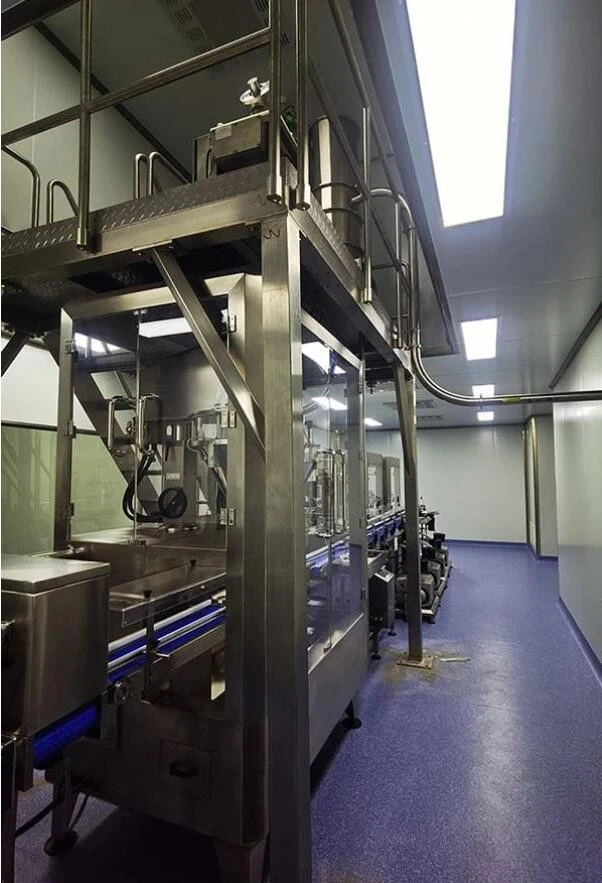Milk Powder Filling Nitrogen Flushing And Seaming Line